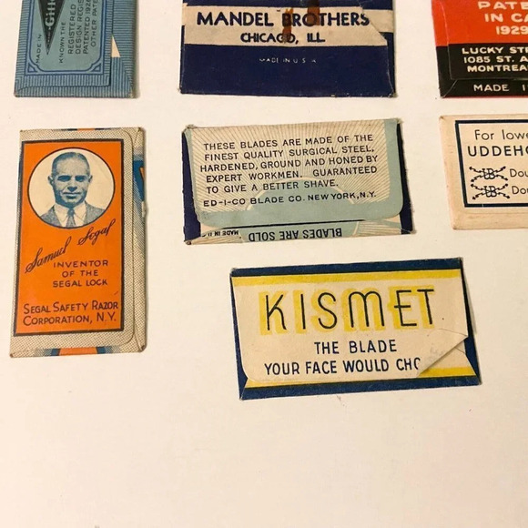 Vintage Mixed Lot of  13 Razor Blades Gillette Marlin Kismet Rio USA Canada - Picture 9 of 10